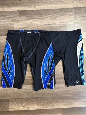 2 Swim Jammers size 32 TYR & Nike